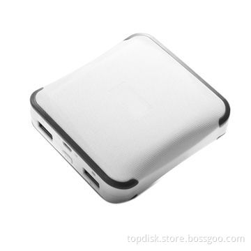 10400mAh capacity lithium ion battery mobile phone charging stations for iPhone with dual USB ports